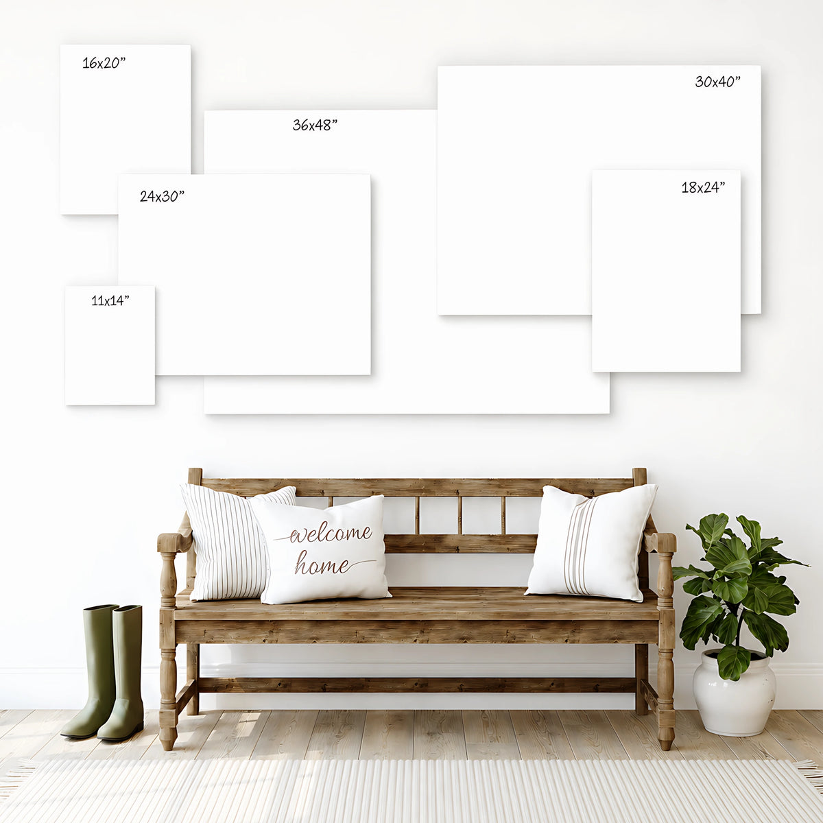 Reading Nook Canvas Print | Still Life Artwork
