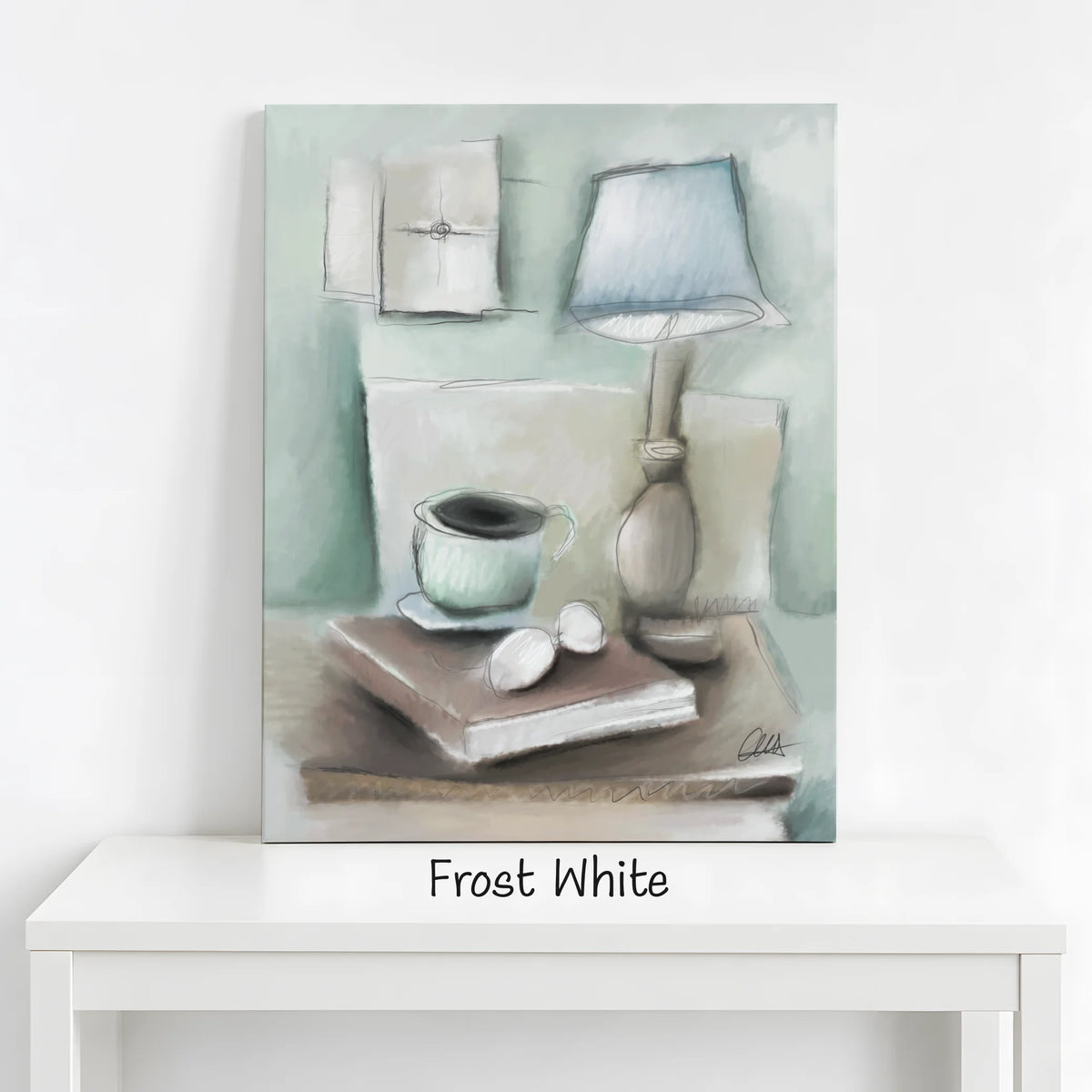 Reading Nook Canvas Print | Still Life Artwork