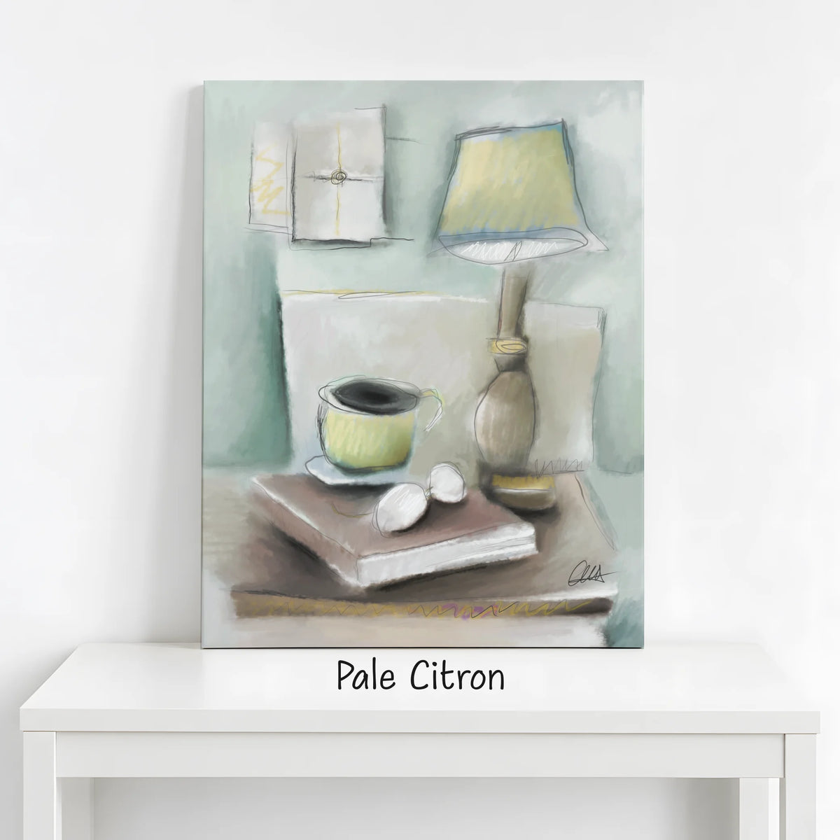 Reading Nook Canvas Print | Still Life Artwork
