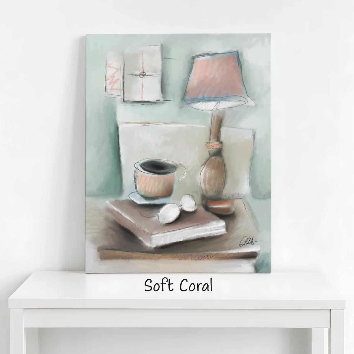 Reading Nook Canvas Print | Still Life Artwork