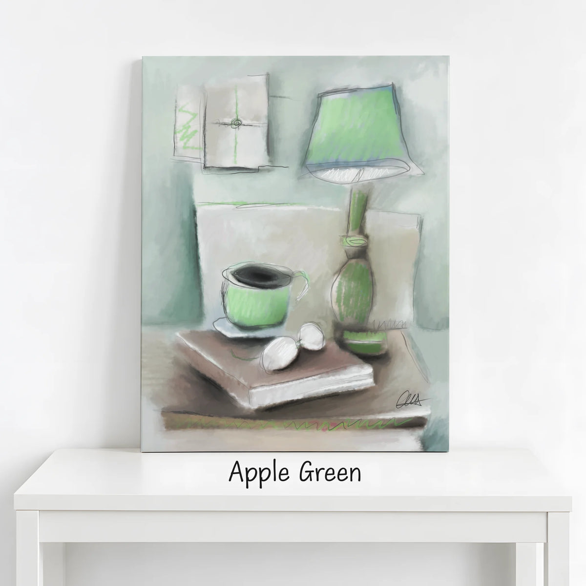Reading Nook Canvas Print | Still Life Artwork