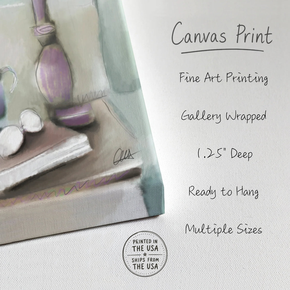 Reading Nook Canvas Print | Still Life Artwork