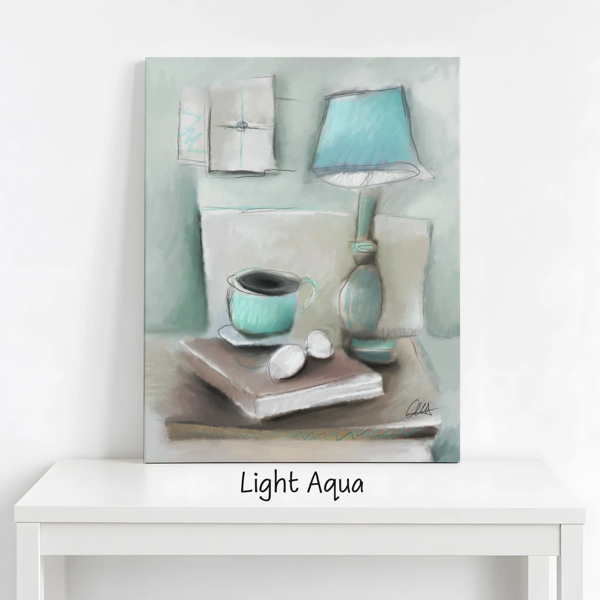 Reading Nook Canvas Print | Still Life Artwork